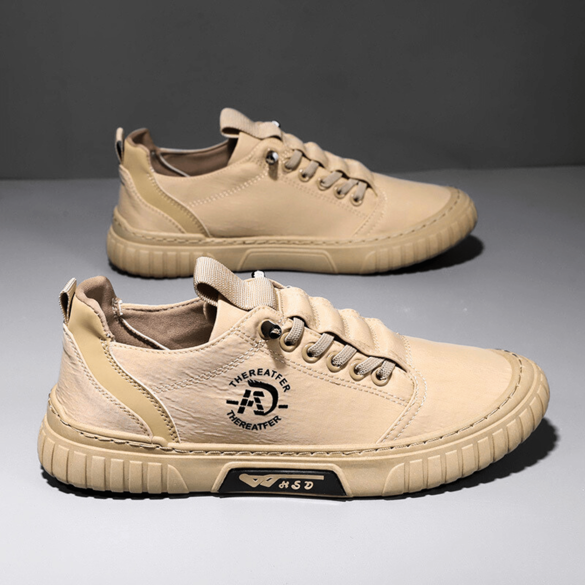 Zapatillas Valentin Valmont — Urban Casual Premium | Kaki, Verde, Gris y Negro