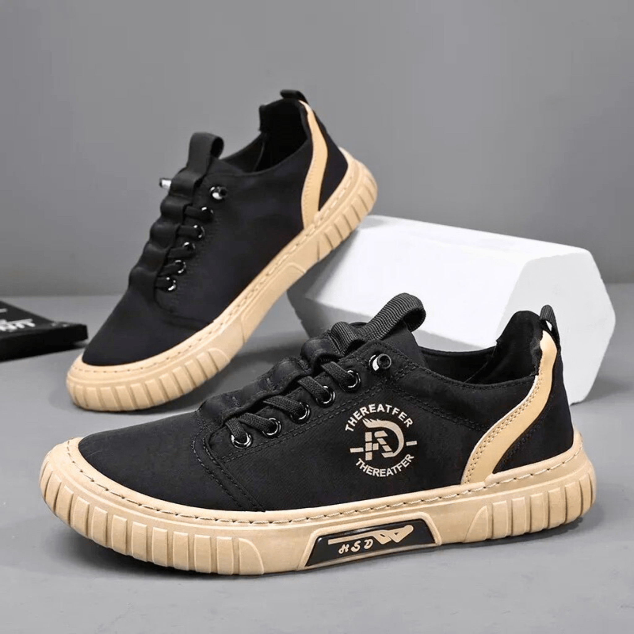 Zapatillas Valentin Valmont — Urban Casual Premium | Kaki, Verde, Gris y Negro