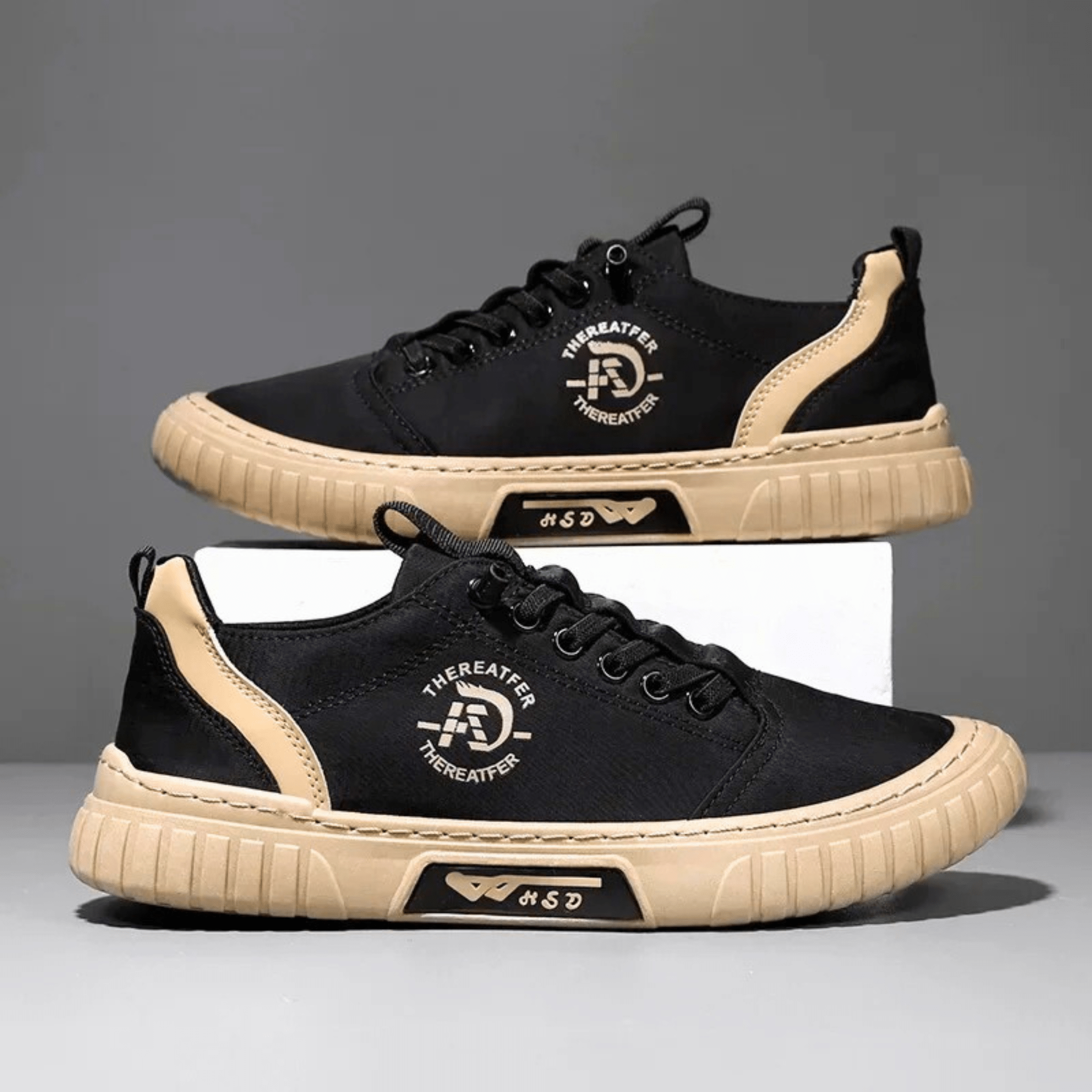 Zapatillas Valentin Valmont — Urban Casual Premium | Kaki, Verde, Gris y Negro