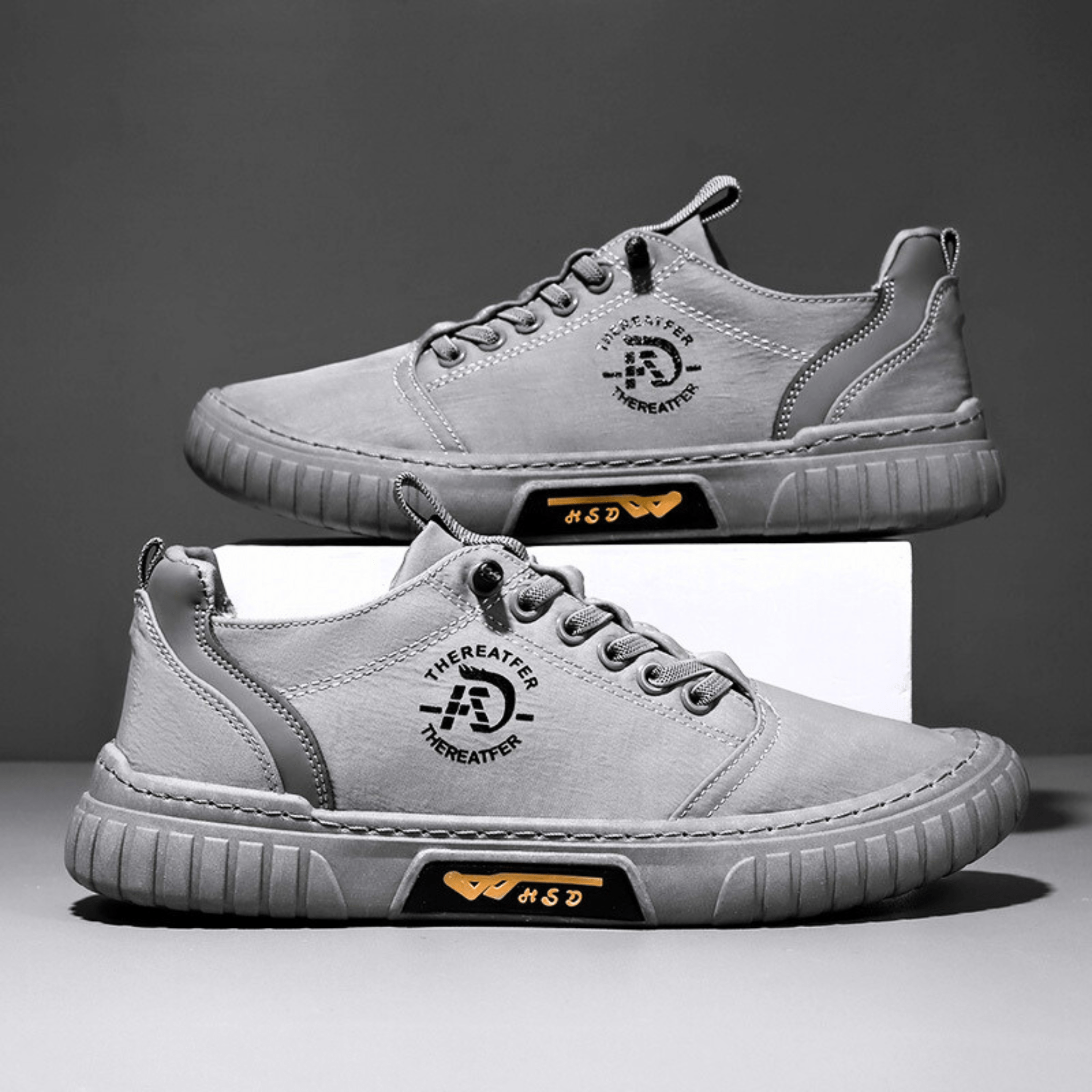 Zapatillas Valentin Valmont — Urban Casual Premium | Kaki, Verde, Gris y Negro